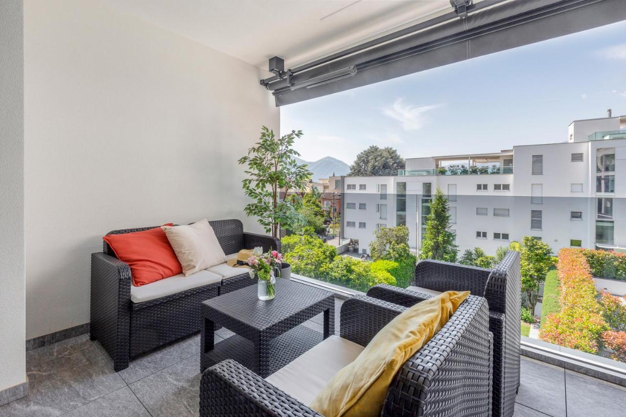 أسكونا Sasso Boretto, Luxury Holiday Apartments المظهر الخارجي الصورة