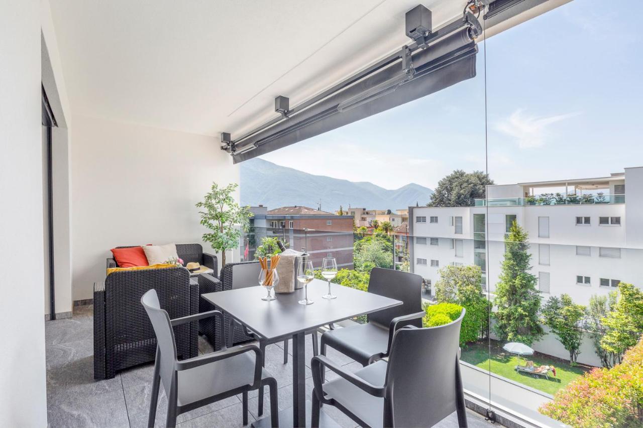 أسكونا Sasso Boretto, Luxury Holiday Apartments المظهر الخارجي الصورة